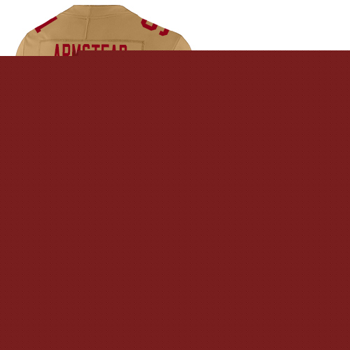 San Francisco 49ers Limited Gold Men Arik Armstead NFL Jersey #91 Inverted Legend->youth nfl jersey->Youth Jersey